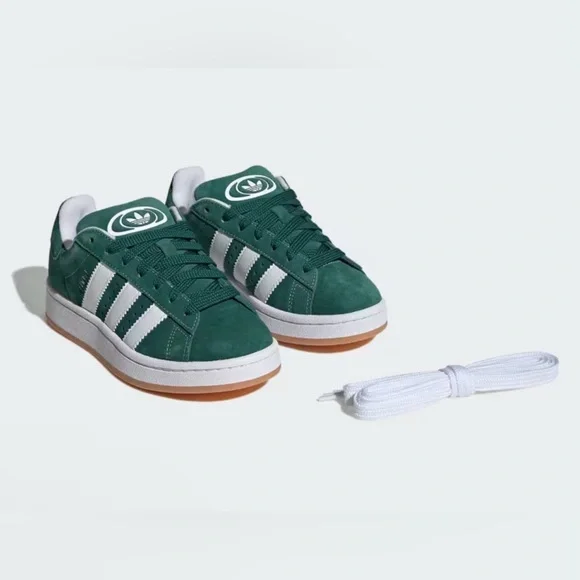 NWT Adidas Campus 00s Dark Green Sneakers J Size 5.5 W7 - Picture 8 of 16